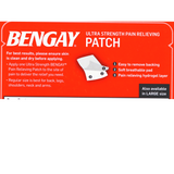 BENGAY - PAIN RELIEF PATCH