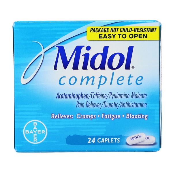 MIDOL complete (24 CAPLETS)