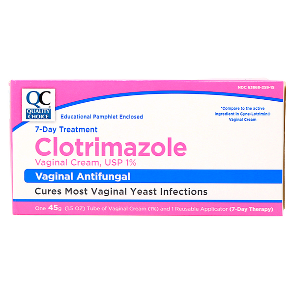 CLOTRIMAZOLE - VAGINAL ANTIFUNGAL (1.5oz)