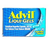 ADVIL LIQUID*GELS- 20 LIQUID FILLED (200 mg)