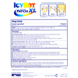 ICYHOT MEDICAL PATCH XL