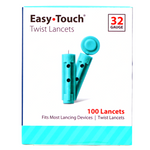 32 GAUGE - STERILE LANCETS (100 Qty)