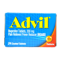 ADVIL - 24 COATED TABLETS (200 mg)
