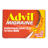 ADVIL MIGRAINE - 20 LIQUID FILLED (200 mg)
