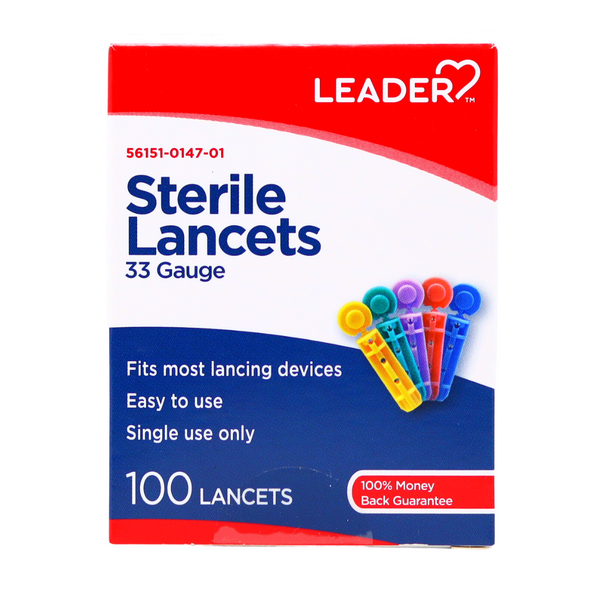 33 GAUGE - STERILE LANCETS (100 Qty)