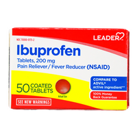 IBUPROFEN - 50 COATED TABLETS (200 mg)