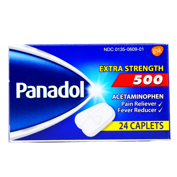 PANADOL EXTRA STRENGTH (24 CAPLETS, 500 MG)