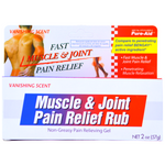 FAST MUSCLE & JOINT PAIN RELIEF  - GEL (2 OZ)