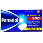 PANADOL EXTRA STRENGTH (50 CAPLETS, 500 MG)