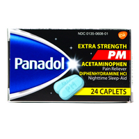 PANADOL PM - EXTRA STRENGHT (24 CAPLETS, 500 MG)