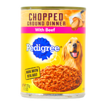 Pedigree -Ground Chopped Dinner With Beef (13.2 oz)