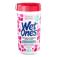 Wet Ones Antibacterial - Fresh Scent (40 wipes)