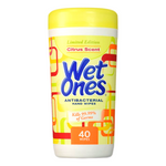 Wet Ones Antibacterial - Citrus Scent (40 wipes)