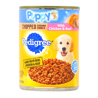 Pedigree Puppy - Ground Chopped Dinner With Chicken & Beef (13.2 oz)