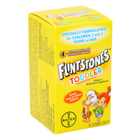 FLINTSTONES - TODDLER (80 CHEWABLE TABLETS)