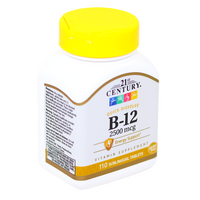 VITAMINA B12 - 2500 MCG  (110 TABLETAS)