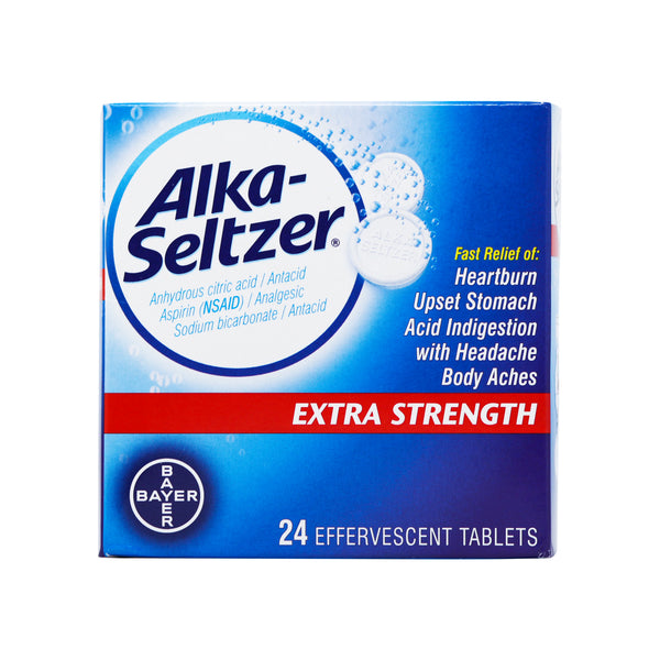 ALKA-SELTZER - EXTRA STRENGTH (24 TABLETS)