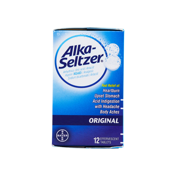 ALKA-SELTZER - ORIGINAL (12 TABLETS)