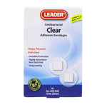 ANTIBACTERIAL ADHESIVE BANDAGES (50 CURITAS) CLEAR