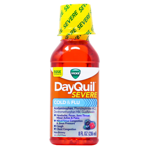 DAYQUIL - SEVERE COLD & FLU (8 OZ)