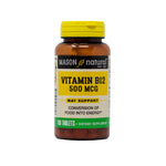 VITAMINA B12 - 500 mgc (100 TABLETAS)
