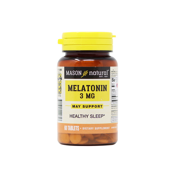 MELATONIN - 3MG (60 TABLETAS)