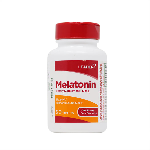 MELATONIN - 12MG (90 TABLETAS)