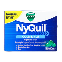 NYQUIL COLD & FLU (16 LIQUIDCAPS)