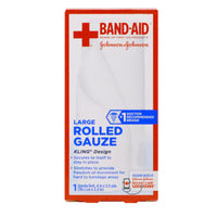 ROLLED GAUZE (4 IN X 2.5 YDS) - BAND AID